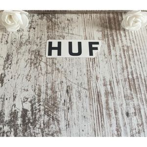 Brand new HUF sticker